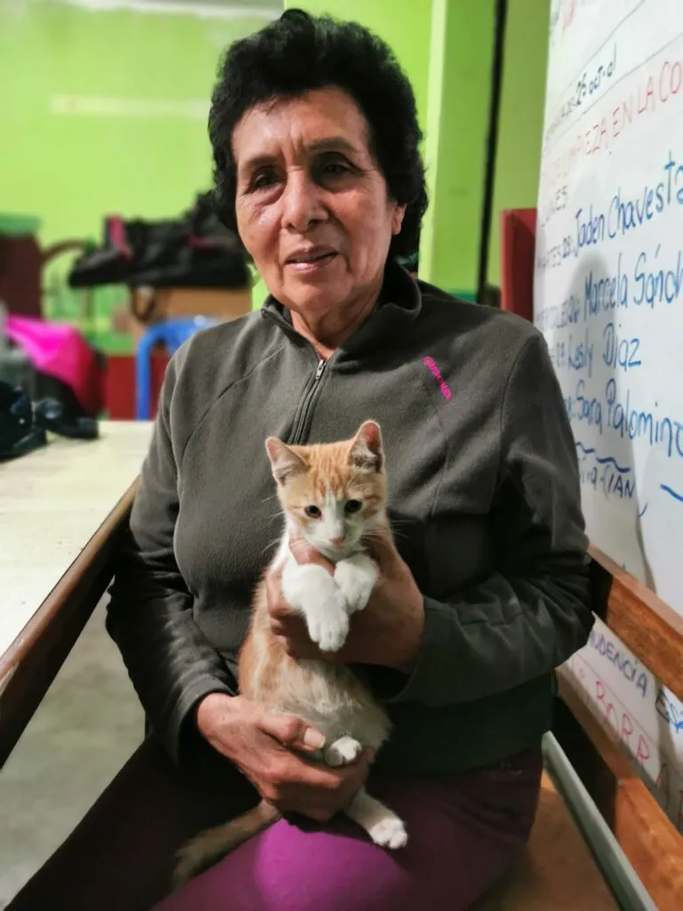 Photo de Elvira Zevallos Segil, intendance à Collique