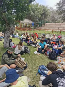 Visite du zoo de Lima avec les enfants de Collique